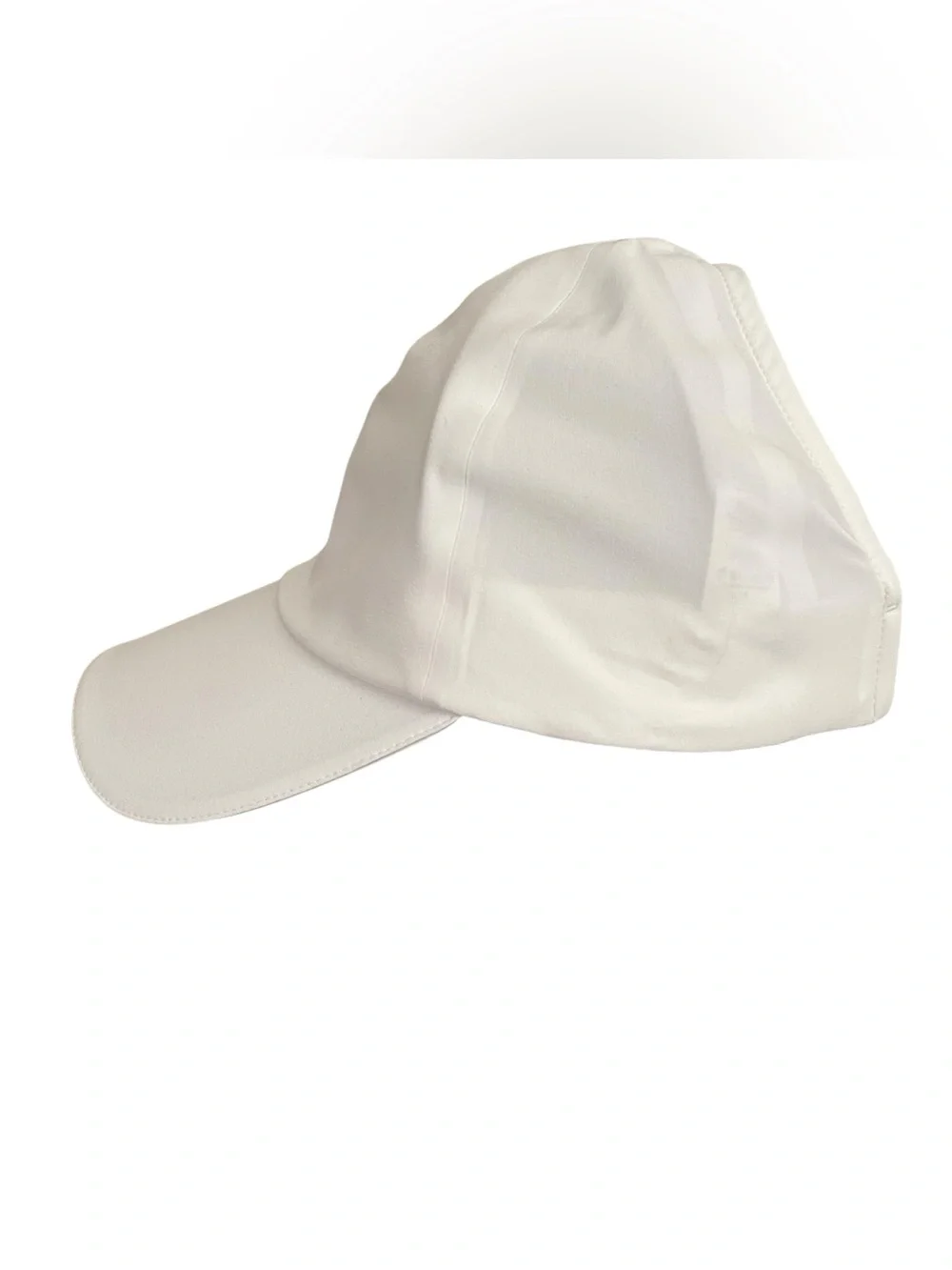 Lululemon Fast And Free Run Hat White Ponytail Running Cap Women’s One Size NWT